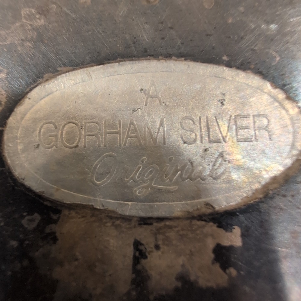 Gorham Silver Original Vintage Silverplate Chantilly Pattern Scalloped Bowl - Picture 6 of 9